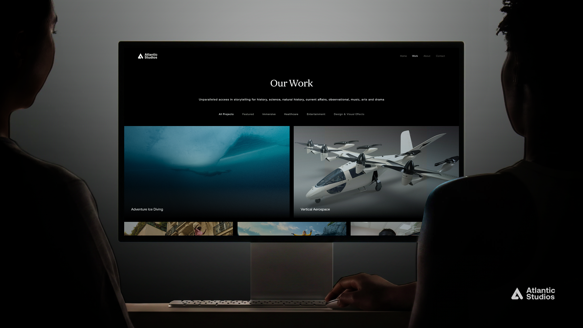 Atlantic Studios Rebrand